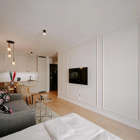 Apartment Pobookowane Wilcza Old Town Gdansk